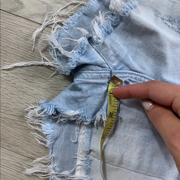 Pistola Winston High-Rise Cutoff Denim Shorts in Fast Lane - Picture 10 of 11